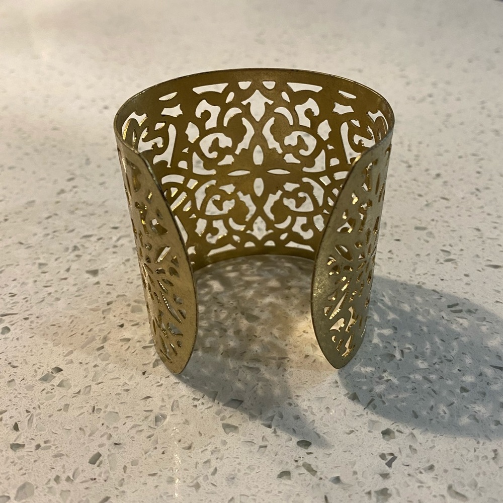 Gold Cuff Bracelet